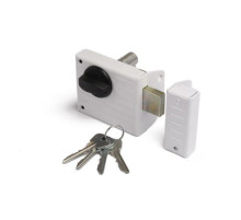 Замок накладной ЗН1-2.1 (белый)