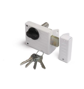 Замок накладной ЗН1-2.1 (белый)