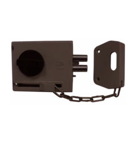 Замок накладной ЗНД-1АК полим/покр /86500/