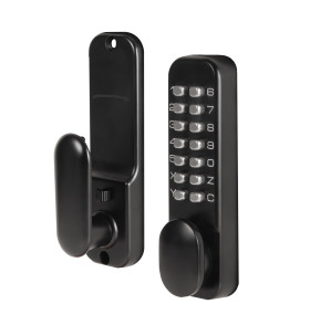 Замок накладной кодовый RIM-200 code BL черный