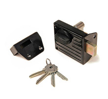 Замок накладной ЗН1-2.1 (черный)