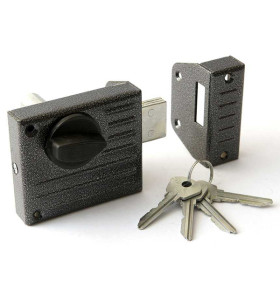 Замок накладной ЗН1-2.1 бронза