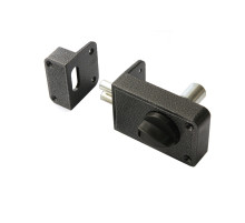 Замок накладной ЗН2-3 (серебро)