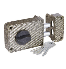 Замок накладной ЗН 1-3 бронза