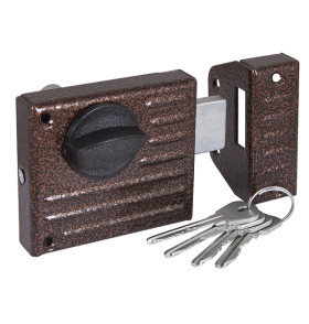 Замок накладной ЗН1-2.1 медь