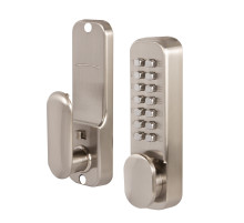 Замок накладной кодовый RIM-200 code SN мат.никель