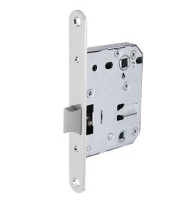 Защелка PLASTPL72-R20 (PL72-R20) (врезная) SN мат. никель тех.упаковка без ответной планки