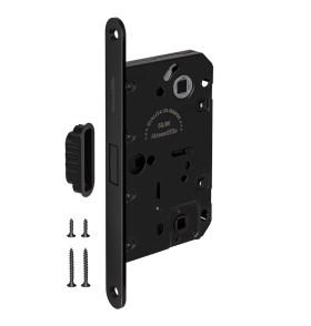 Магнитная защелка WC с ответной планкой GRAVITY G01.190.50.96 BL черный