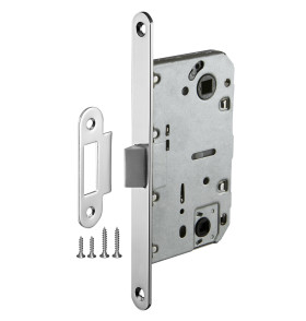 Защелка врезная PLASTLP96WC-50 CP хром