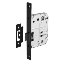 Защелка врезная PLASTLP72-50 (LP72-50) BL черный