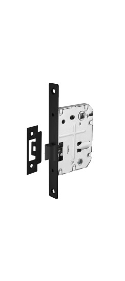 Защелка врезная PLASTLP72-50 (LP72-50) BL черный | Пластиковая защелка, Черный, 8 мм