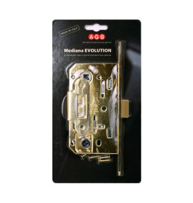 B01102.50.03.567 Защелка врезная WC (латунь) MEDIANA EV. (инд.упак+B01000.13)