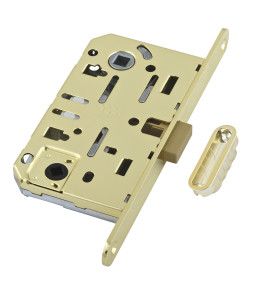 B06102.50.03.640 Защелка врезная WC (лат.) MEDIANA POLARIS с отв. планкой (скин)