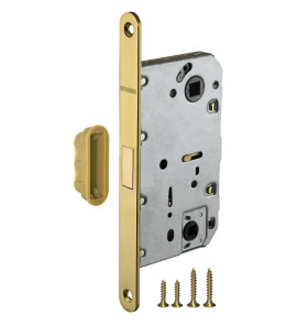 Защелка врезная MAGNM96WC-50 (M96WC-50) GOLD-24 золото 24K