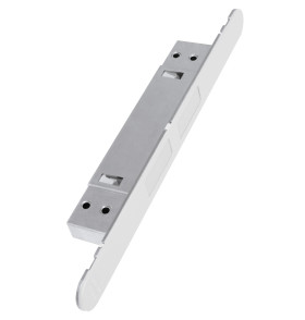 Магнитная защелка регулируемая Touch B01120.30.FM (белый) с лицевой планкой B01120.31.FM