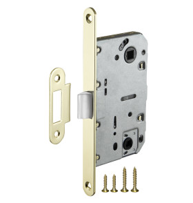 Защелка врезная METLM90-50 GP золото