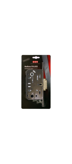 Защелка врезная WC AGB Mediana POLARIS ZAMAK/Сталь, характеристики