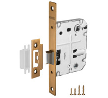 Защелка врезная METL72-50 ( L72-50) CF кофе
