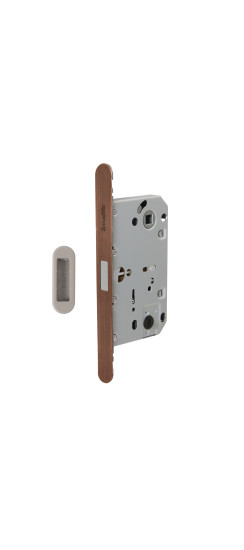 Магнитная защелка WC с ответной планкой GRAVITY.PRO G01.196.50.96 AC медь | Магнитная защелка, 8 мм