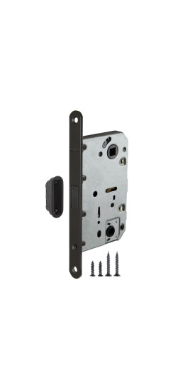 Защелка врезная MAGNM96WC-50 (M96WC-50) BL черный | Магнитная защелка, 8 мм