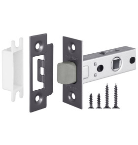 Защелка врезная PLASTP12-45-25 GR графит