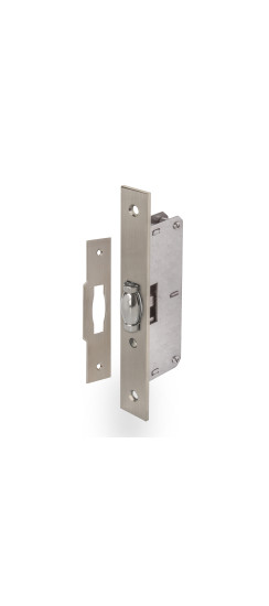 Защелка врезная METLR-155B ролик SN мат.никель | Металлическая защелка