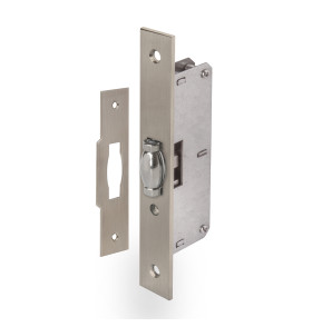 Защелка врезная METLR-155B ролик SN мат.никель