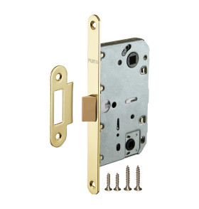 Защелка врезная PL96WC-50/BL GP (золото)