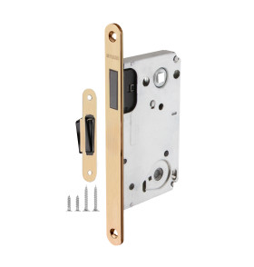 Защелка врезная MAGN5300-M-WС (5300-M-WC) SSG сатинированное золото