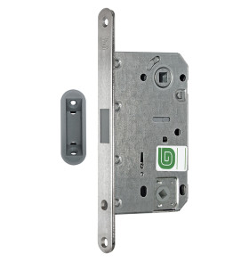 Защелка межкомнатная магнитная Soft 1М S, сатин /128:5609/