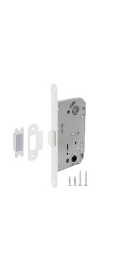 Защелка PLASTP96WC-50 (P96WC-50) WH белый | Пластиковая защелка, 8 мм