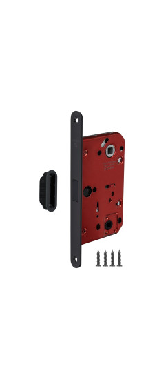 Защелка врезная магнитная MAGNM96WC-50/BL INOX BL-24 черный (блистер)