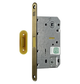 Защелка межкомнатная магнитная Soft 1М AB, античная бронза /128:6263/