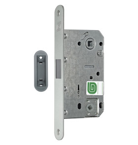 Защелка межкомнатная магнитная Soft 1М MCR, матовый хром /128:6427/