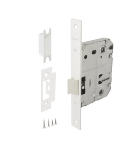 Защелка врезная PLASTP72-50 (P72-50) WH белый