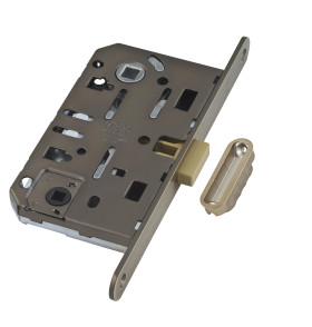 B06102.50.12.640 Защелка врезная WC (ант. бронза) MEDIANA POLARIS с отв. пл. (скин)