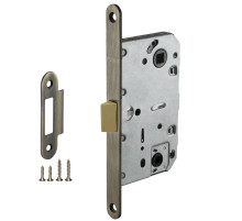 Защелка врезная PL96WC-50/BL ABG (бронза)