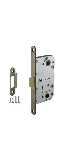 Защелка врезная PL96WC-50/BL ABG (бронза) | Сталь