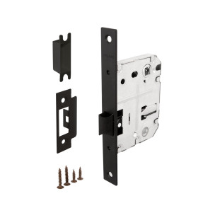 Защелка врезная PLASTP72-50 (P72-50) BL черный