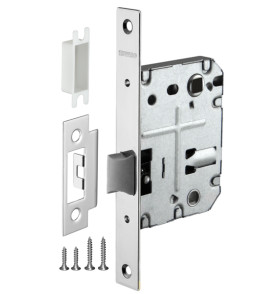 Защелка врезная PLASTP72-50 (P72-50) CP хром