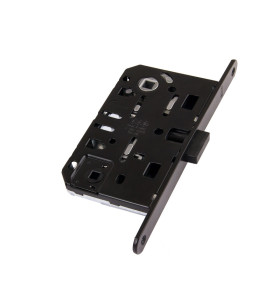 B06102.50.93.567 Защелка врезная WC (черный) с отв. пл. B02402.05.93 MEDIANA POLARIS