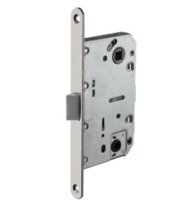 Защелка врезная PLASTLP96WC-50/BODY SN мат.никель (кратно 30 шт, нет ответной планки)