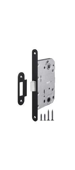 Защелка врезная METLM90-50 BL черный