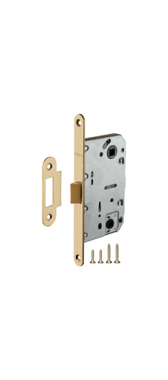 Защелка врезная PL96WC-50/BL SSG (сатин.золото) | Сталь