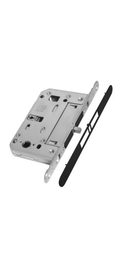 Магнитная защелка регулируемая WC Touch B06502.50.93 (черный) с лицевой планкой B01120.33.93 | Магнитная защелка, -, 8 мм