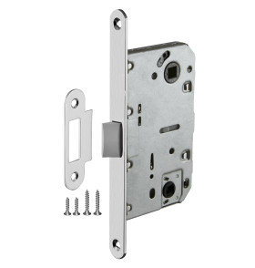 Защелка врезная PLASTLP96WC-50 SSC сатин.хром