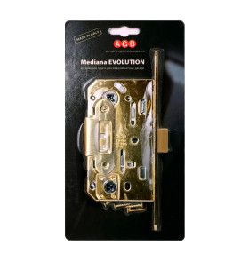 B01102.50.12.567 Защелка врезная WC (антич. бронза) MEDIANA EV. (инд.упак+B01000.13)