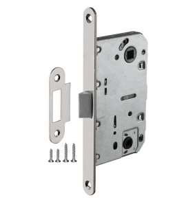 Защелка врезная PLASTLP96WC-50/IND SN мат.никель (кратно коробке 30 шт)