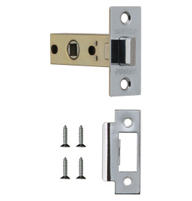 Защелка врезная METF12-45-25 (F12-45-25) CP хром