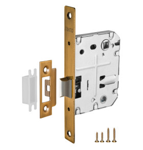 Защелка врезная METL72-50 ( L72-50) CFB кофе глянец